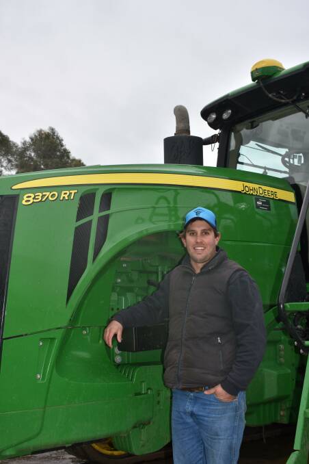 MIXED FARMING: Lachie Barclay, Mingawalla Agriculture, is one of many primary producers who can see the value in growing crops, in the south-west.