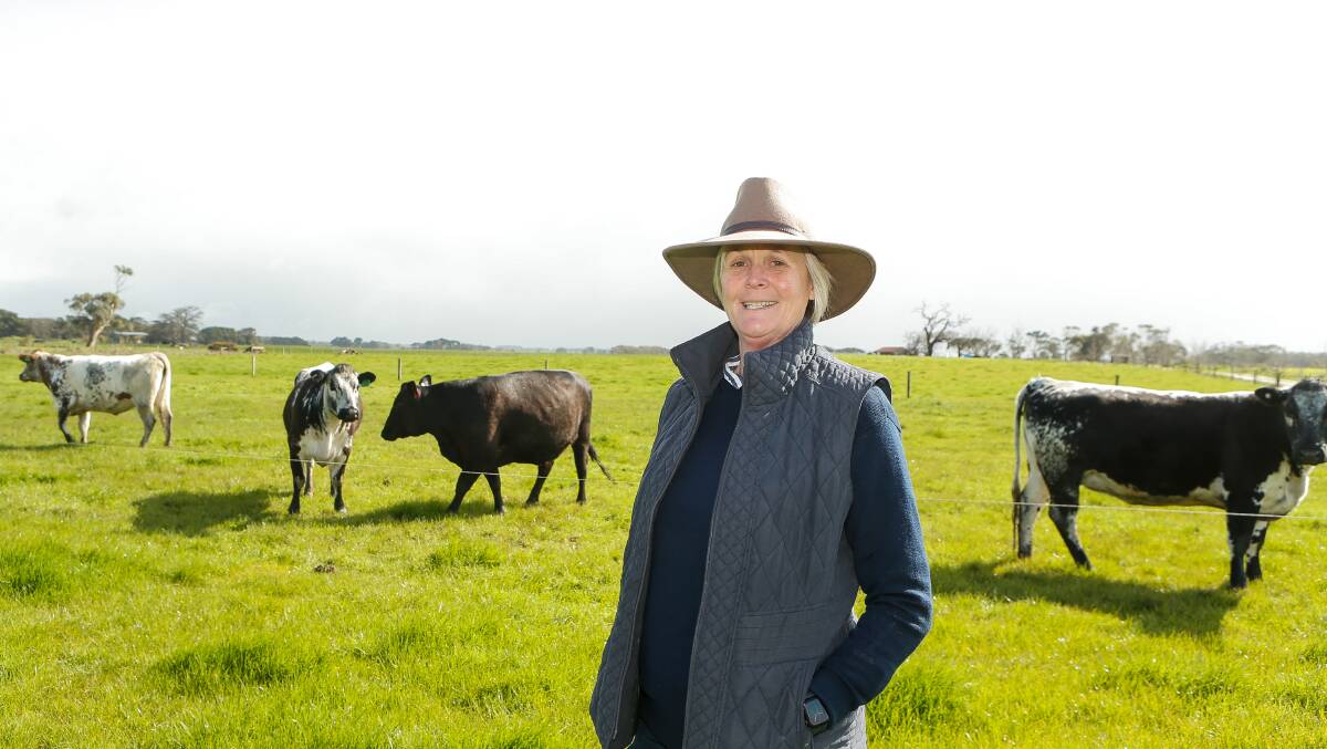 Prime Value's Dairy Investment Fund manager Kirsti Keightley, Port Fairy, told the Dairy Australia Growing Beef from Dairy conference, Melbourne, the sector had "an amazing future." Picture by 