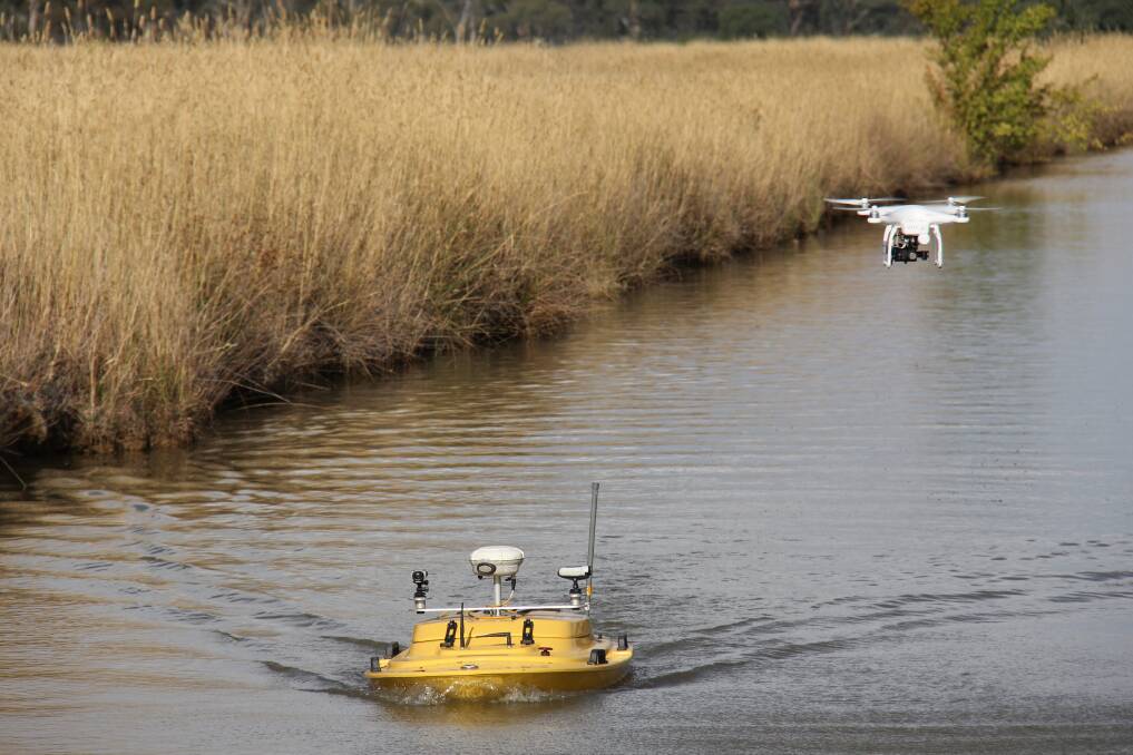 NEW TECHNIQUES: The Z Boat can scan several kilometres of channel each day, providing a "complete picture", rather than estimates drawn from traditional, tactile survey methods.