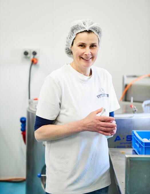 POST FEARS: LardAss owner Monica Cavarsan manufactures cultured butter and says she's worried that Australia Post will do a backflip on its moratorium on stopping carrying perishable food. 