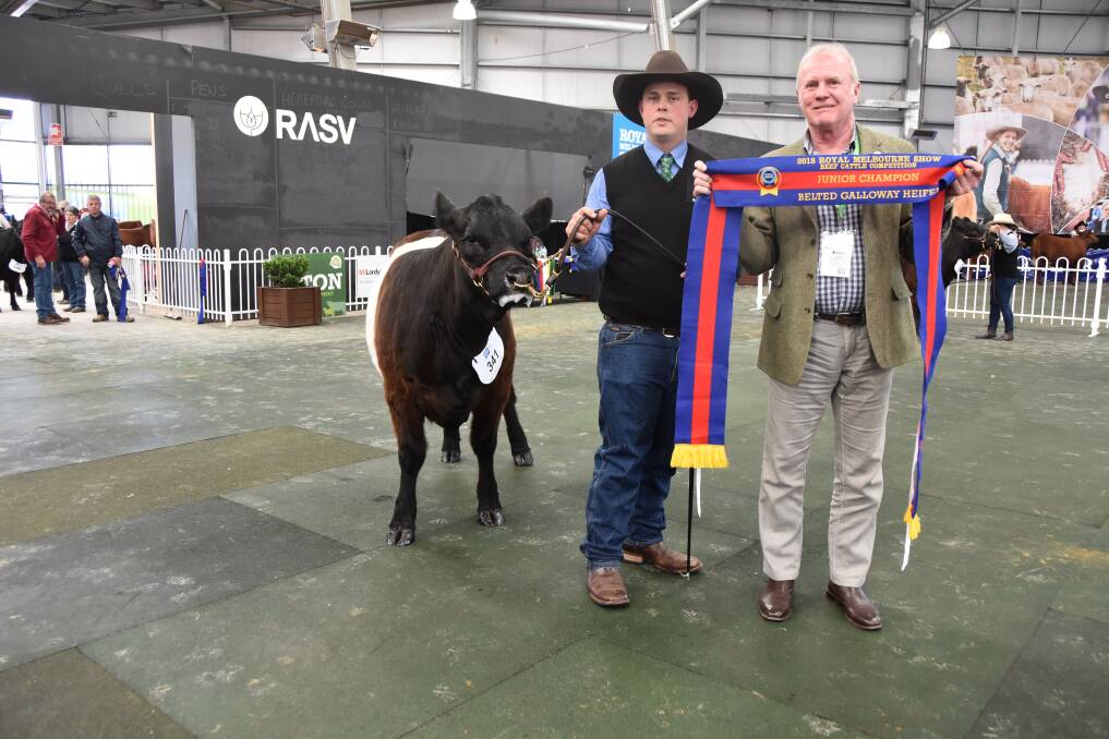 Belted Galloway championships, Royal Melbourne Show