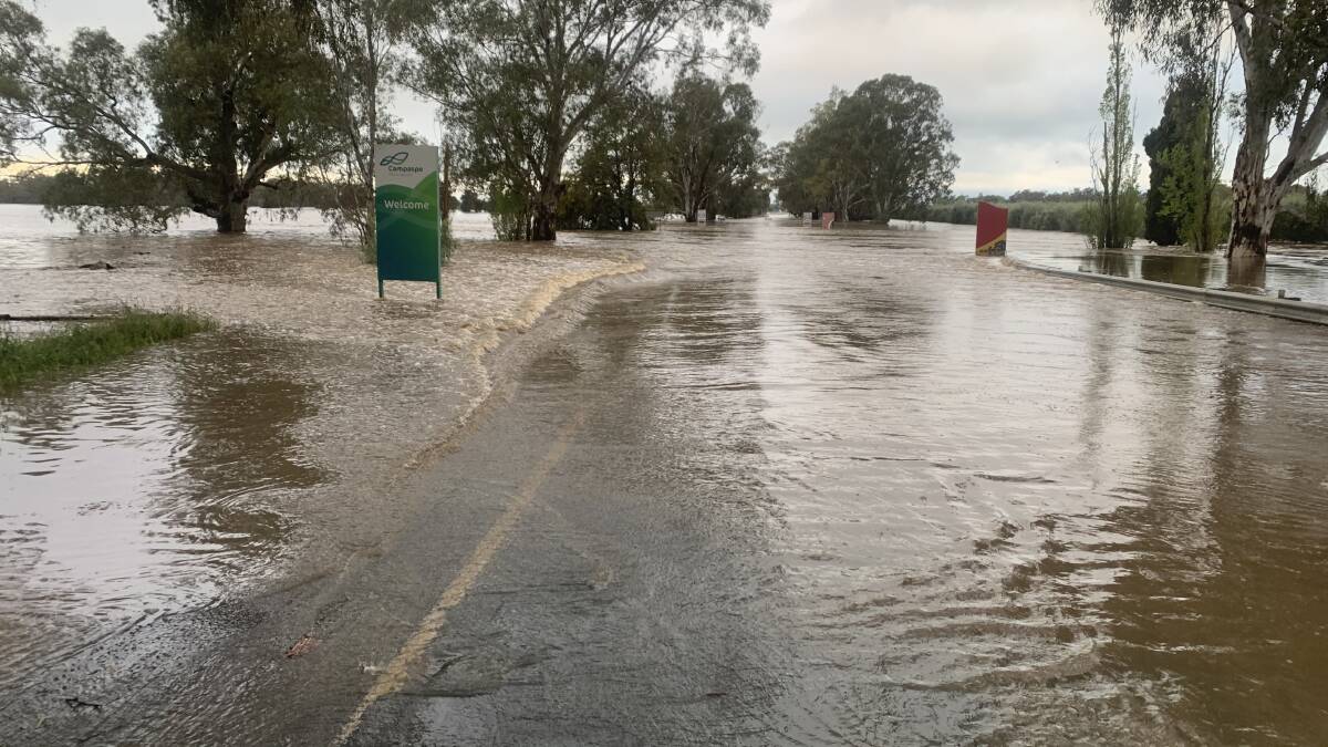 The Department of Transport has reported there are currently 546 roads that are still closed. Fresh flood warnings are about to be issued. Picture supplied.