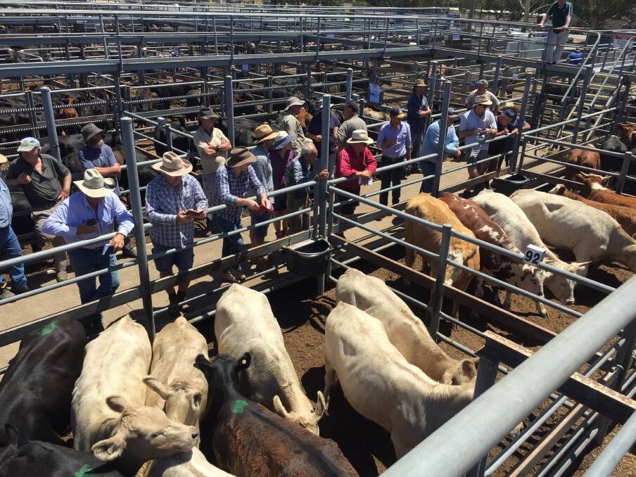 SALE-O: Kyneton saw a big jump in numbers, after the recent heatwave saw vendors offloading stock.