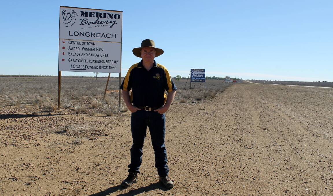 Then-Rotary Club of Longreach president, David Phelps took on the chairmanship of the Western Queensland Drought Appeal in 2015, which has raised nearly $900,000 and produced a 125-page report on the effect of drought on small towns.