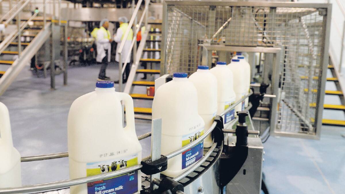 Coles is buying two milk factories used to process its own brand milk. File picture