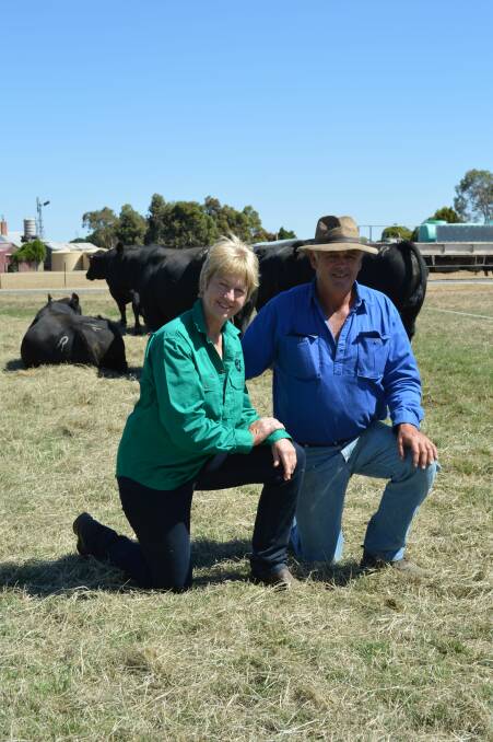ANGUS SUCCESS: Liz and Graeme Glasgow have been breeding Angus cattle at their south-west Victorian stud for 70 years.