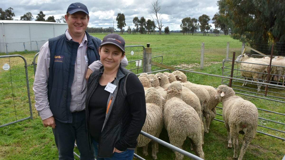 Climate Smart Farming host Jason Trompf, with wife Penny, will host the final workshop at their Greta property later this month.