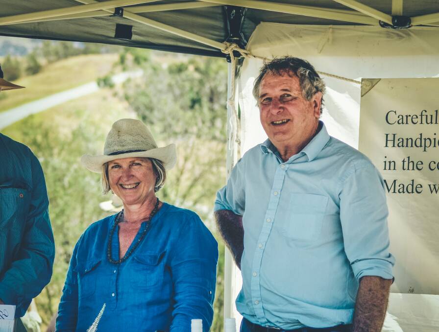 Nice drop: Ros and John Adams, of Ros Ritchie wines, have received favour at Fed Square Wine Awards and from James Halliday, including multiple selections in James Halliday’s Wine Companion Magazine’s WOW Factor Whites.