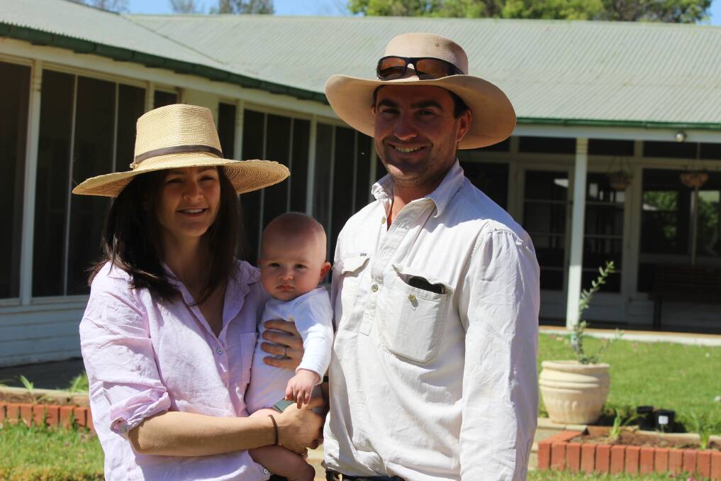 Bill and Hannah McKillop and their son Edward. 