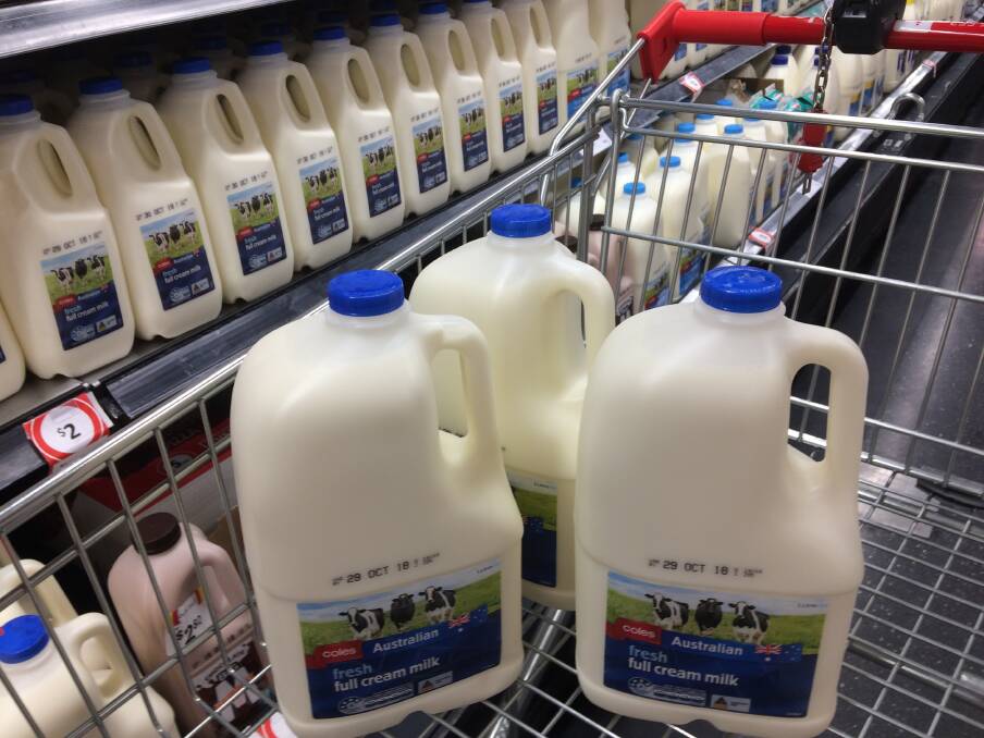 PRICE JUMP: Coles has increased the price of its Home Brand fresh and UHT milk.
