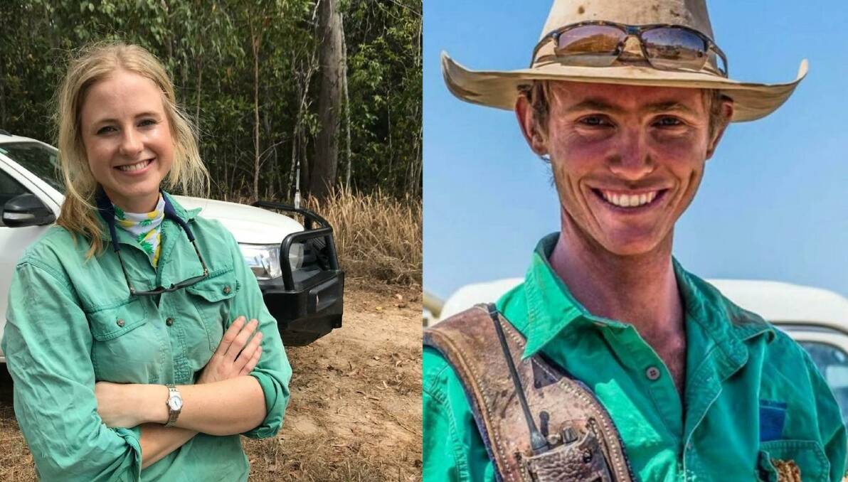 Too close to call: Queenslander Shannon Landmark, 27, and Luke Evans, 28, from the Northern Territory have been named the 2019 Zanda McDonald Award winners. 