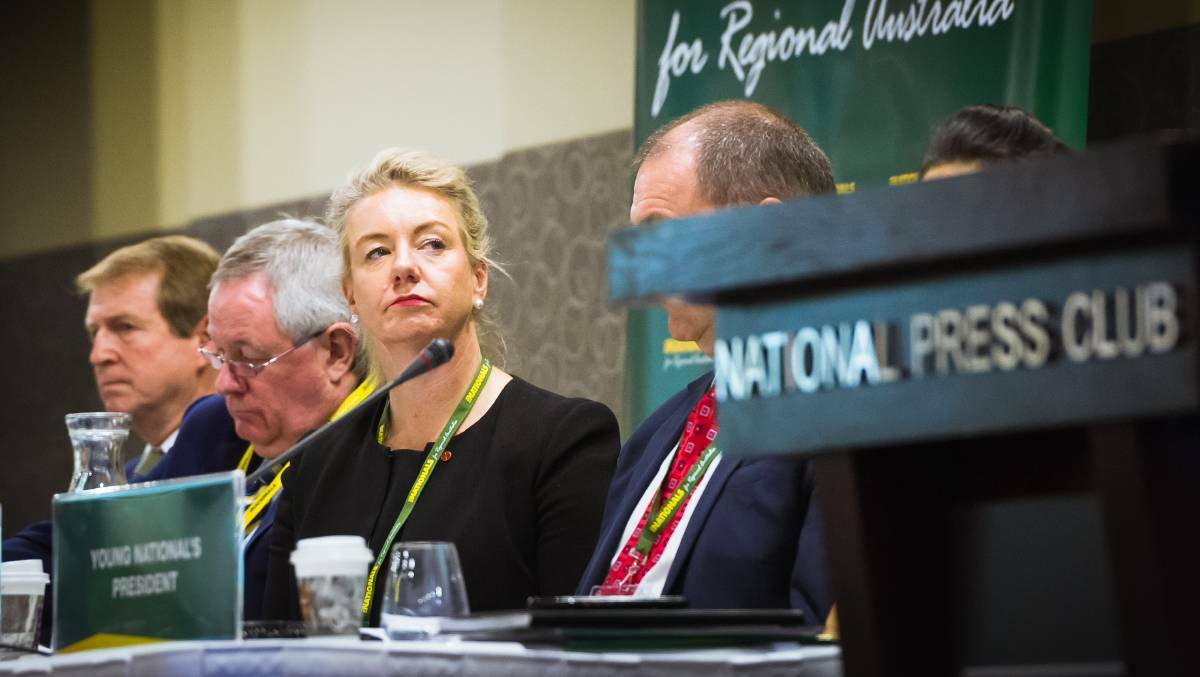 Nationals Party MP Bridget McKenzie has been under pressure to resign as a minister. Picture: Elesa Kurtz