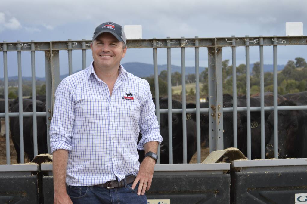 INCREASING GENETIC GAIN: Angus Australia strategic projects manager Christian Duff, who manages the sire benchmarking program, a long-term project to help inform breeding decisions. 