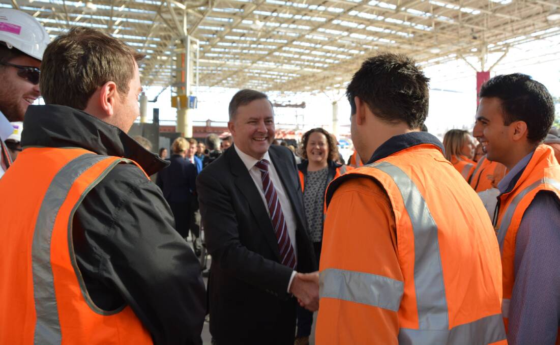 Shadow Infrastructure and Transport Minister Anthony Albanese.