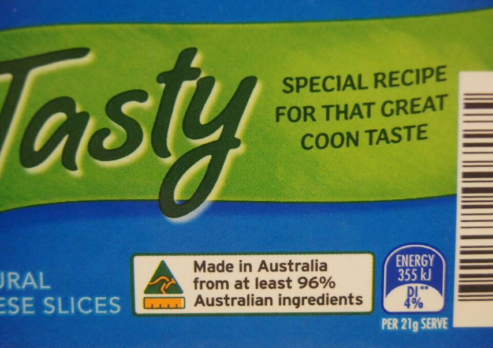 NEW Country of Origin Labelling package information outlining the percentage of Australian ingredients are already online.