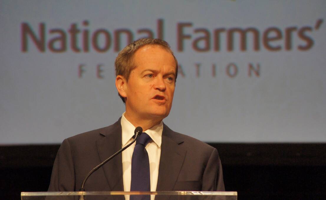 Opposition leader Bill Shorten wants a ban on live sheep exports to the Middle East.