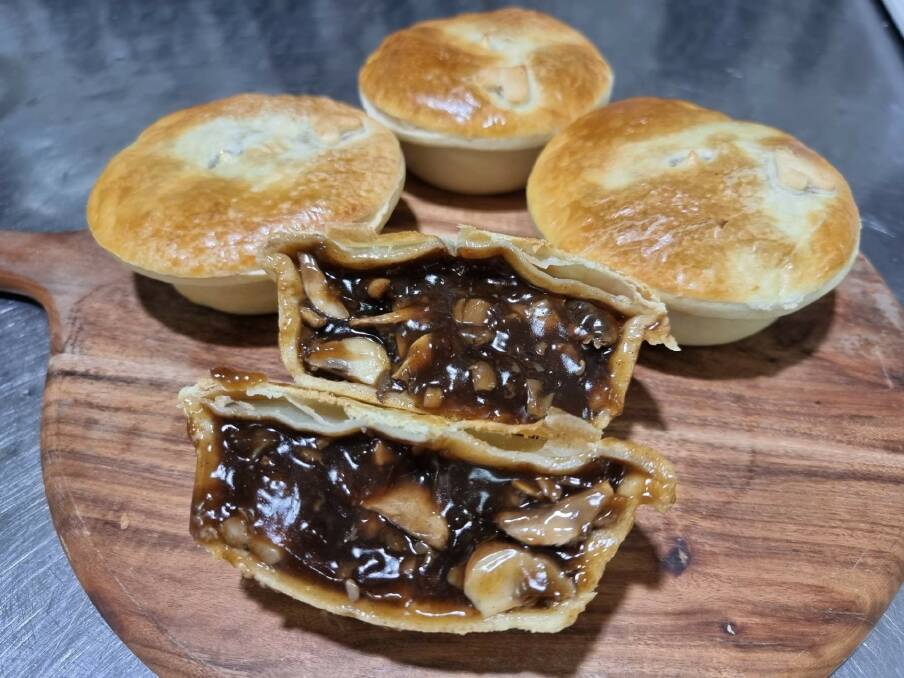 WINNER: The tempting texture and flavour of the mushroom ragout pie from Victoria's Country Cob bakery has claimed the title of Australia's Best Mushroom Pie for 2021. 