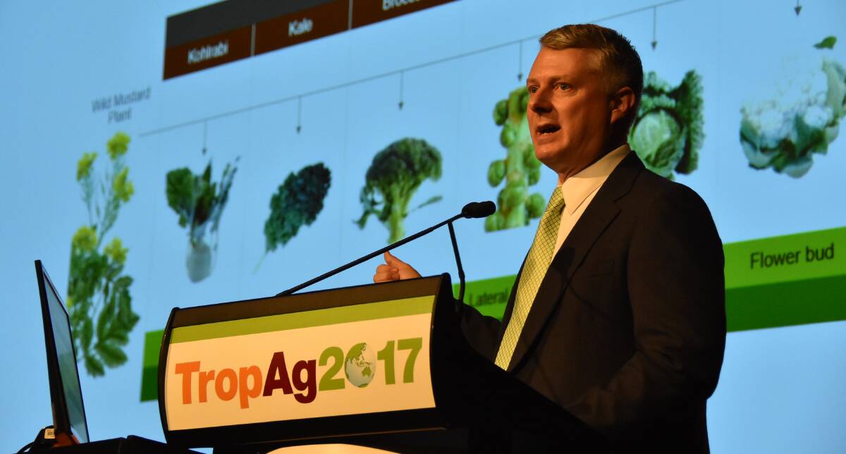 BROADER VIEW: DuPont Pioneer director of regulatory product strategy, scientific affairs and industry relations, Kevin Diehl, says traditionally, plant breeders and breeding companies haven't thought much beyond the farmer as the customer but they need to see the greater public as a customer as well.