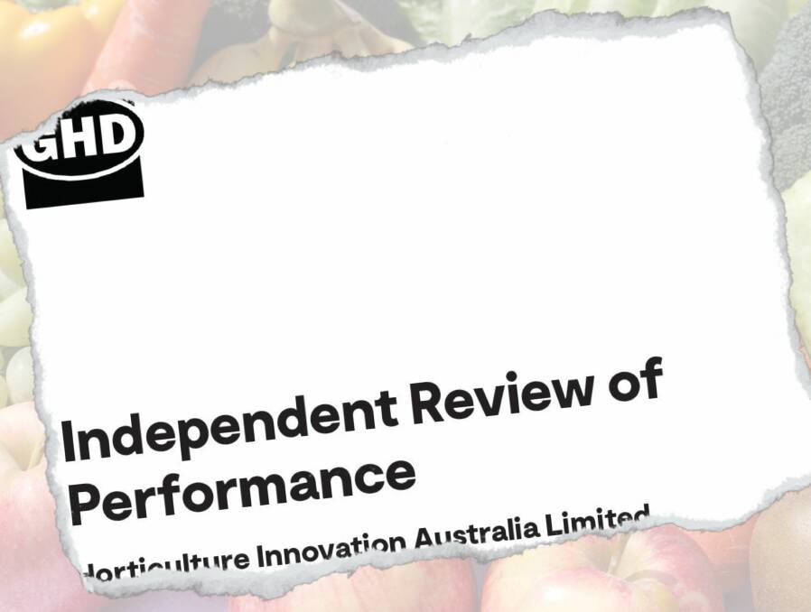 Hort Innovation has come out shining in an independent performance review over 2018-2023 period. File picture