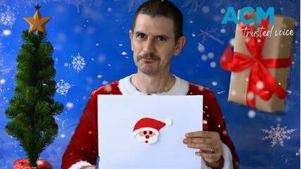 Resident buffoon and Christmas correspondent, Ash Walmsley, reads out some of the best corporate Christmas cards this year. File picture