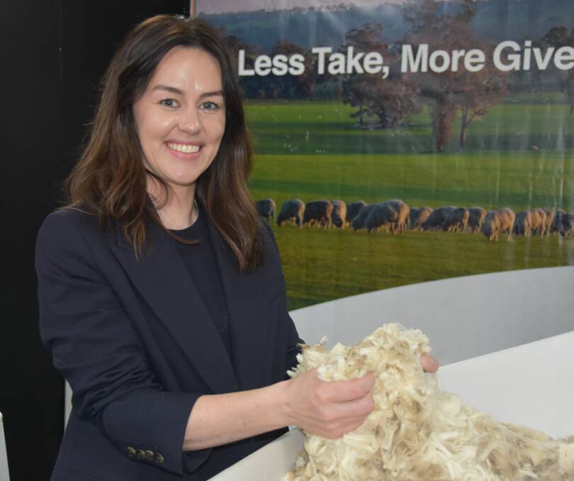 The Woolmark Company's marketing and communications general manager Laura Armstrong says while transparency and traceability were increasingly important, there were big opportunities for Australian woolgrowers. Picture by Elizabeth Anderson