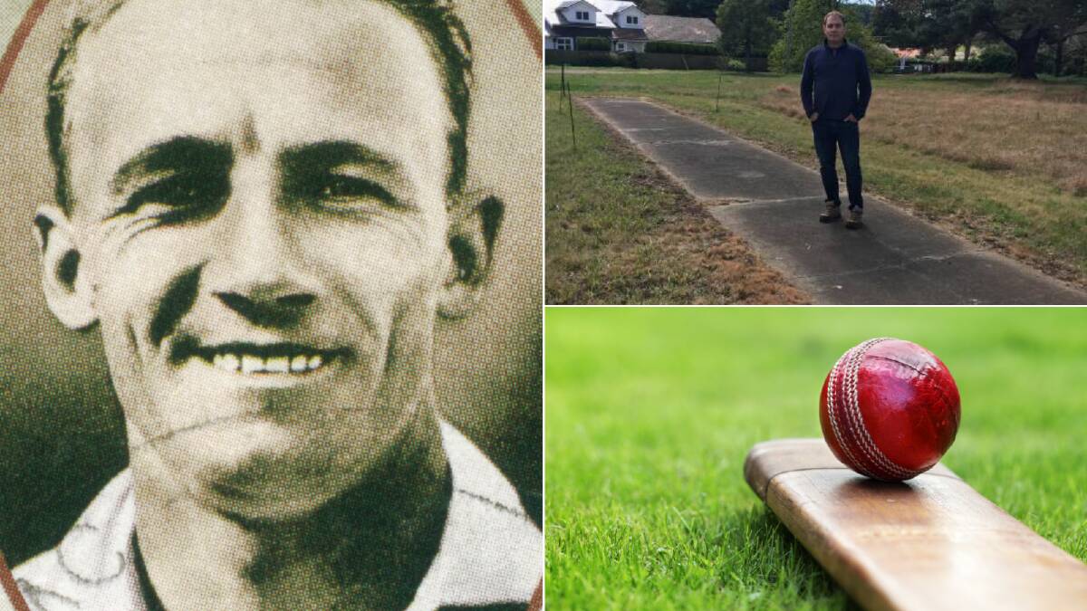Sir Donald Bradman's childhood cricket pitch (top right) will not be demolished. And, in separate news, the legend's first baggy green will go under the hammer.