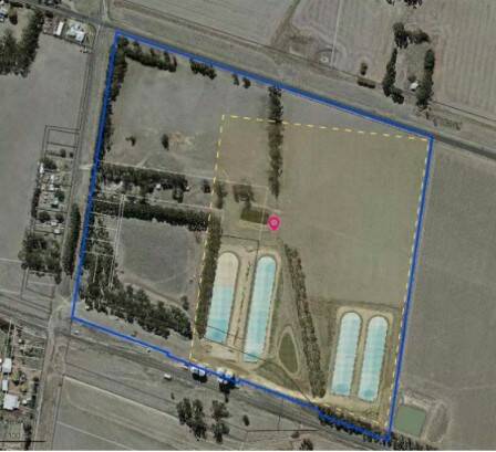 MAP: The GrainCorp Berrybank site. 