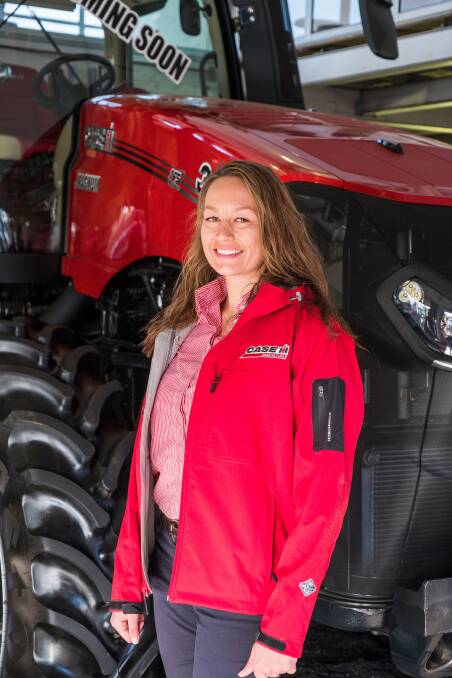 GAME CHANGER: Case IH high horsepower product manager Alyx Selsmeyer says the mix of improved connectivity and mechanics and extra horsepower make the Magnum 400 a game changer. 