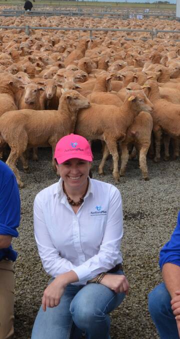 READY TO HELP: AuctionsPlus product manager, Anna Adams, says the online platform can step up the number of sales if needed during the coronavirus emergency. 