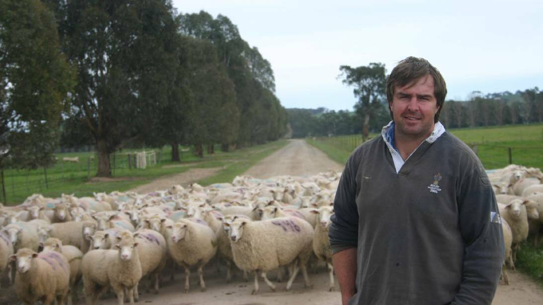 Seedstock producer, Tom Bull, Holbrook said he selects for high fat ASBVs so ewes can store their energy in spring when feed is abundant and draw on it in the autumn.