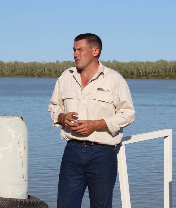 Dean Bradford discusses the process of the Karumba Live Export facility.