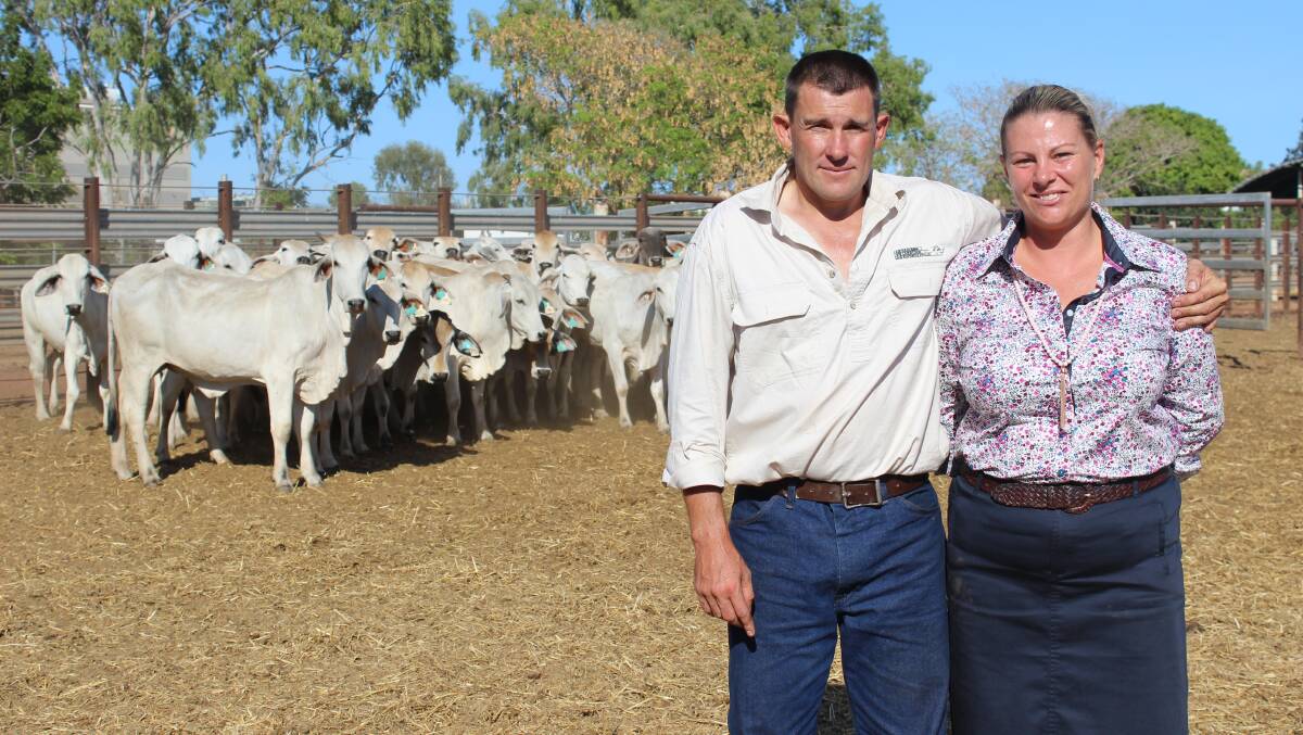 VITAL FOR OPERATION: Karumba Live Export managers Dean Bradford and Clare Pavy call on funding for catchment dredging. Photo: Samantha Walton.