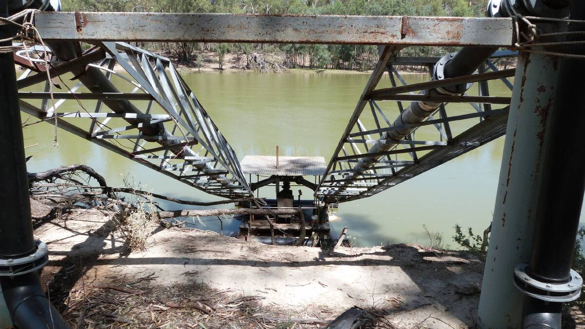 A vineyard owner stole 1378 megalitres of water from the Murray river over three years.