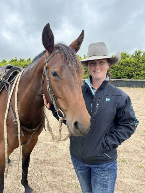 Kathryn Hengstberger is passionate about horses and will be one of the 400 competitors in the Dumbalk Country Campdraft later this month.