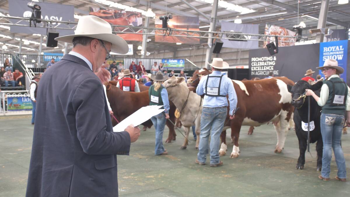 CONSEQUENCE: Concerns have been raised about what could happen to studstock in the event of an outbreak of FMD at the Royal Melbourne Show this year.