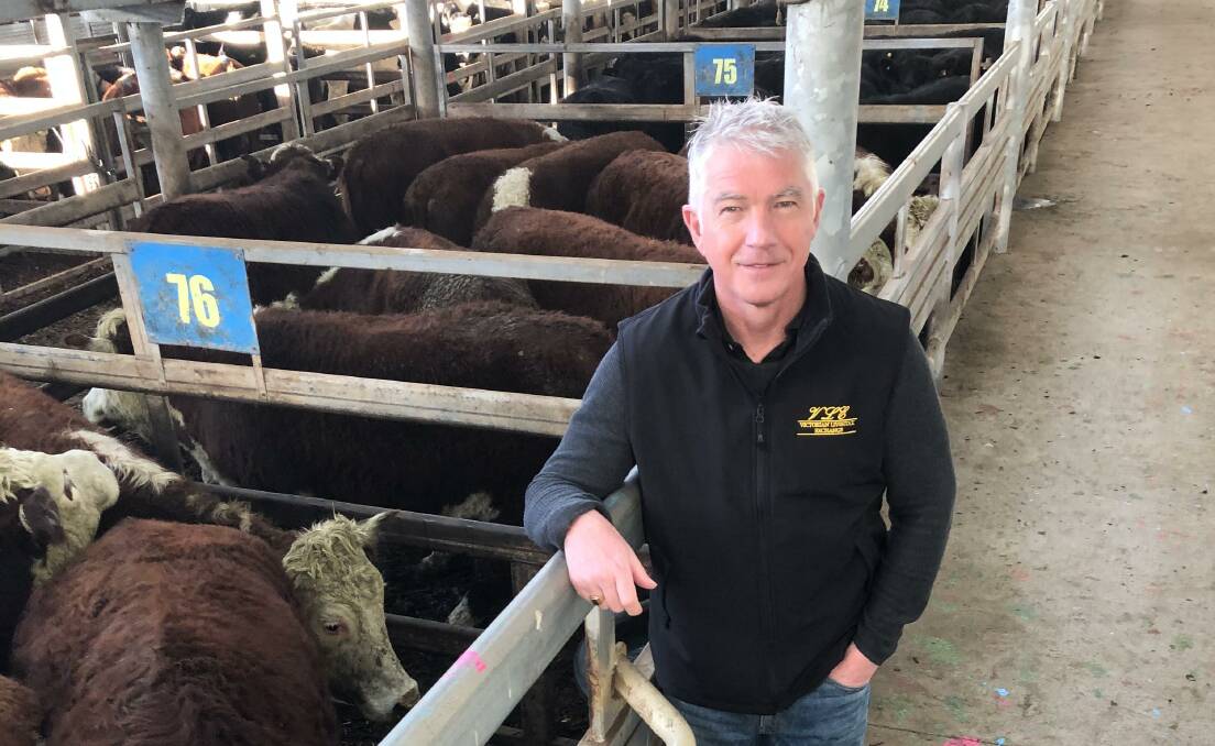 Victorian Livestock Exchange managing director Brian Paynter says it costs $10,000 a week to run the Pakenham livestock selling complex. File picture