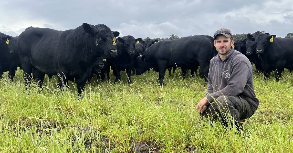 Luke Stuckey, Leawood Angus, Flynn, is keen to broaden the stud's clientele across Victoria and believes his NZ genetics have a lot to offer.