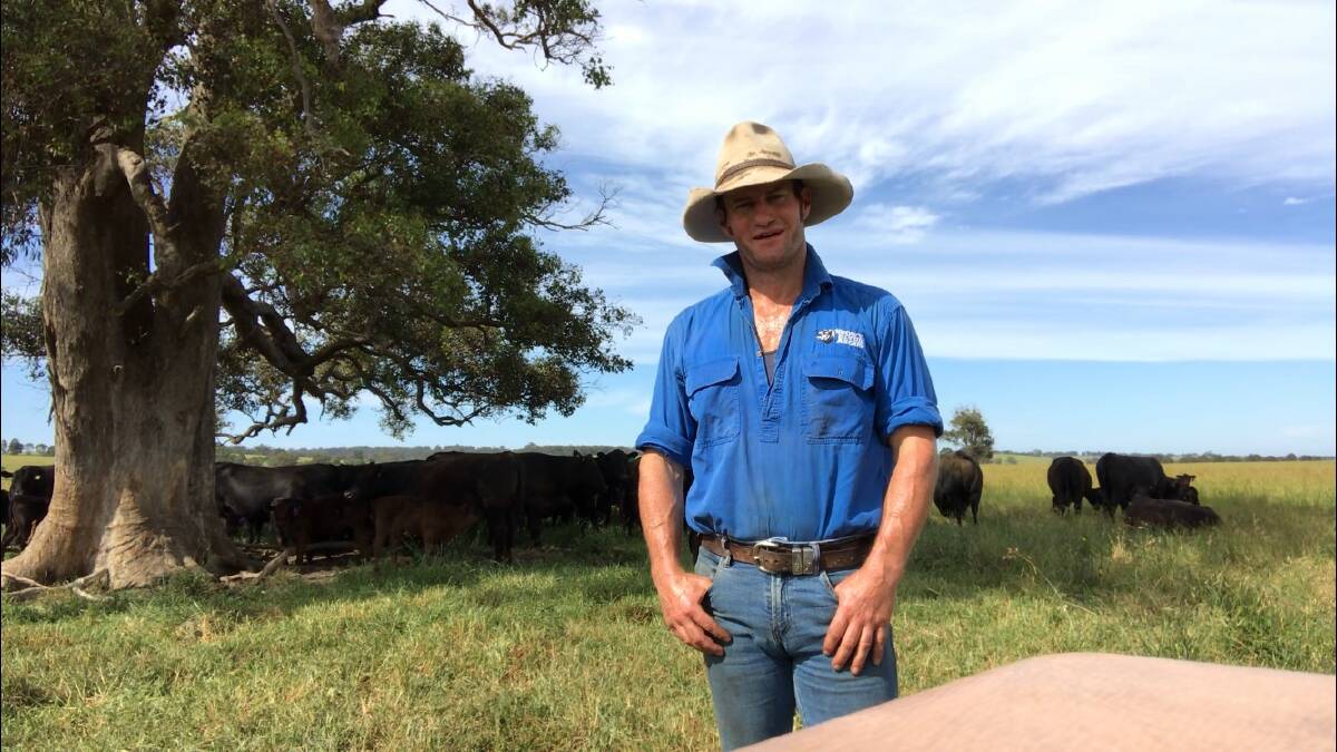 HARD WORK: Snowy River Angus manager Trent Howell spent most of his time last year repairing fences on the operation's Buchan property following the 2020 fires.