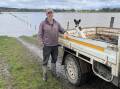 FLOODED OUT: Ian Baillie, Tyers, says about 60 hectares or 15 per cent of his property in central Gippsland is under water after the Latrobe River flooded this week.