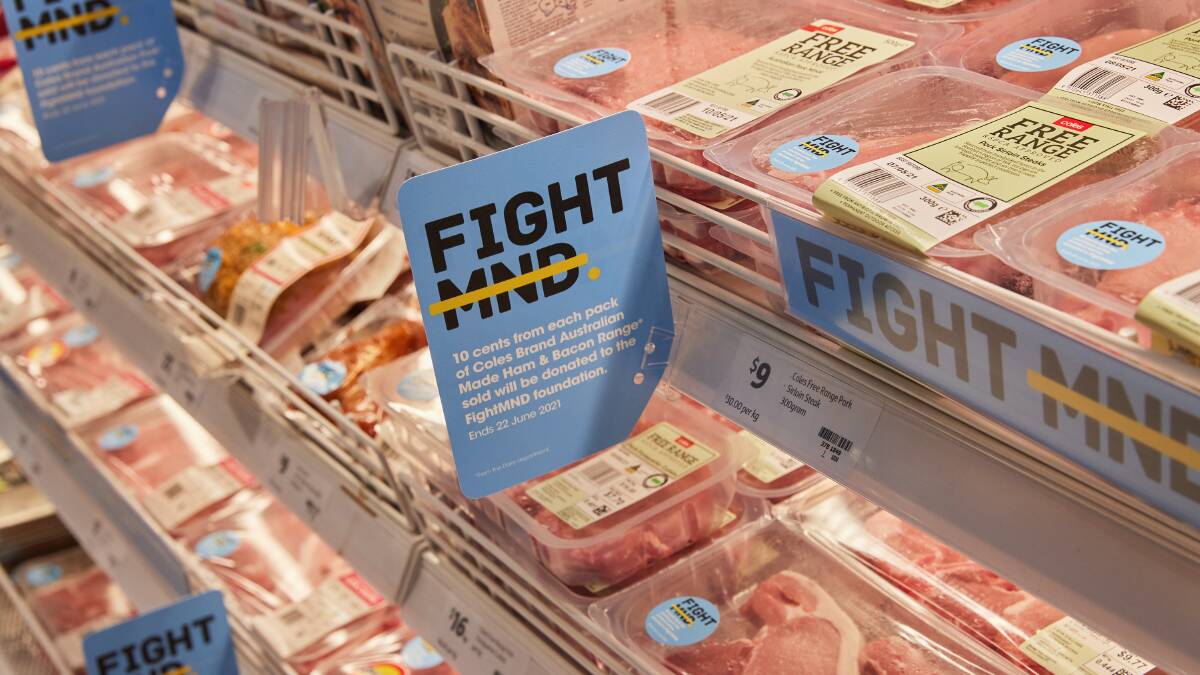 GOOD CAUSE: Funds will be raised through the pork campaign for FightMND.