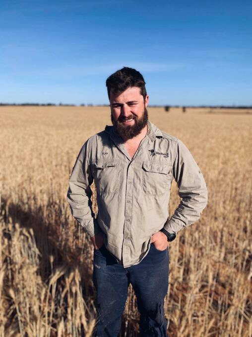 VOICE: North-west Victorian cropping farmer Clay Gowers, Carwarp, features in a new podcast series by the Victorian government.