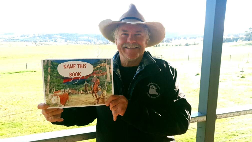 EDUCATIONAL: The Mountain Cattlemen's Association of Victoria president Bruce McCormack is calling on primary schools from across the country to name their children's book about bushfires.