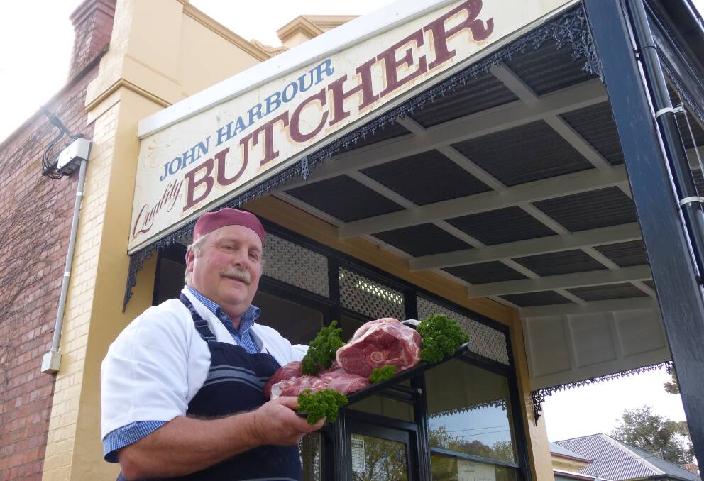 PRICE HIKE: Ballarat butcher and lamb producer John Harbour of John Harbour Quality Butchcer says the cost of lamb is the highest it's been in his 49-year career.