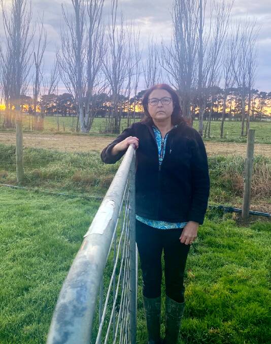 Dairy devastation: Rachael Finch, Denison, sold two properties and their 950-head milking herd following the Fonterra milk price scandal in 2016. 