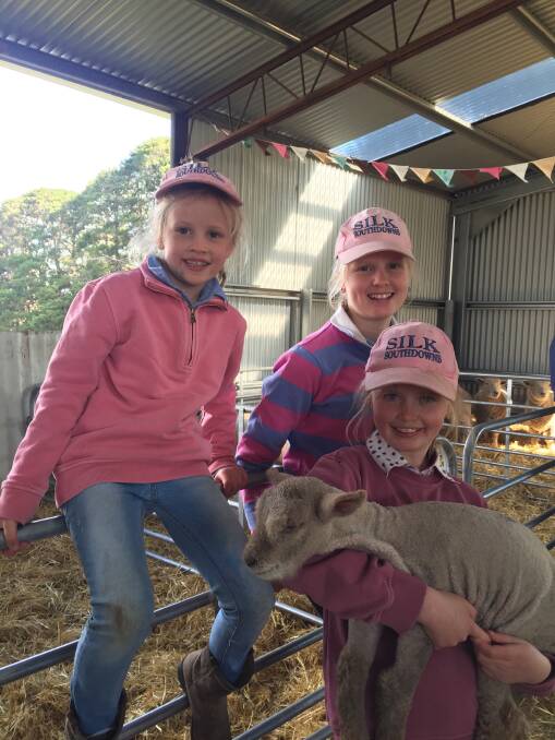 INNOVATIVE: Imogen Thomas, 12, Lexi Thomas, 9 and Emma Thomas, 6, organised a virtual sheep show after their favourite agricultural shows were cancelled due to COVID-19.