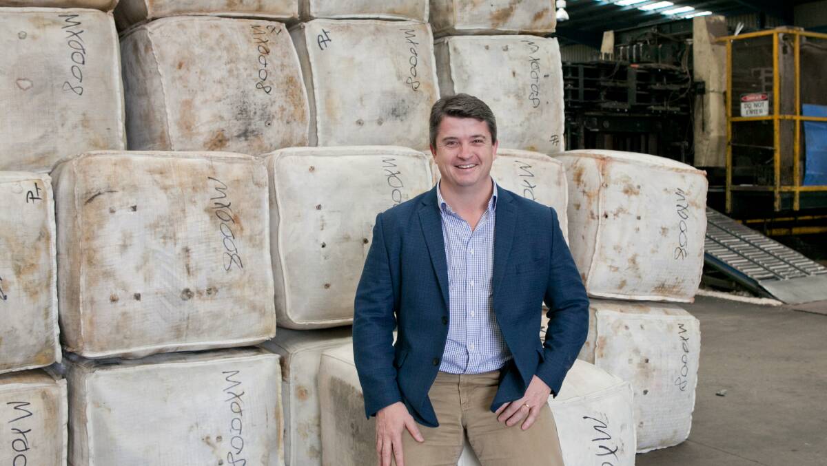 FUTURE: Endeavour Wool Exports managing director Josh Lamb.