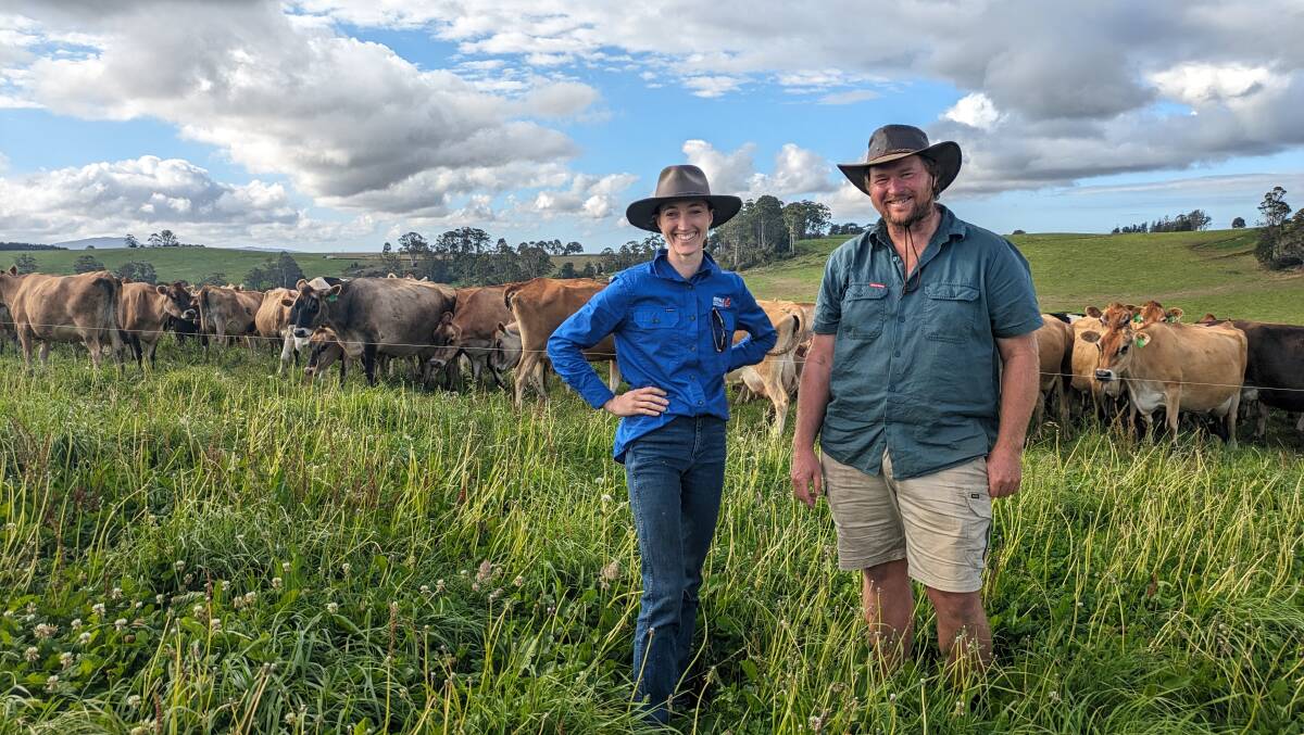 Nuffield Scholar Claudia Benn, Arcadia Valley, Qld, said she almost did not apply for the once-in-a-lifetime opportunity, alongside Northern Tasmanian farmer Mark Lambert. Picture supplied