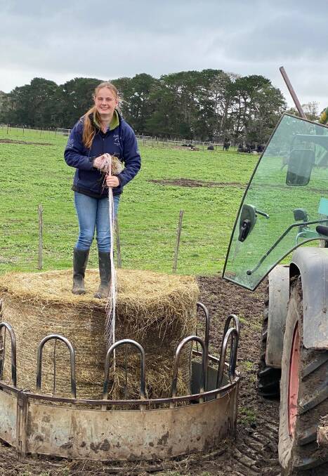 RECOGNISED: Elizabeth Kelly, Caramut, was awarded the Royal Agricultural Society of Victoria's Scholarship for Emerging Leaders.