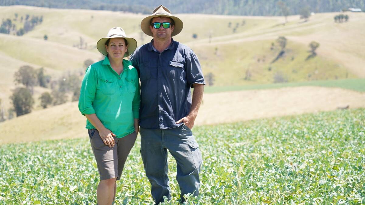 ADVERSITY: East Gippsland graziers Jen and Brad Smith, Tambo Crossing, have dealt with almost every possible disaster by being endlessly adaptable.