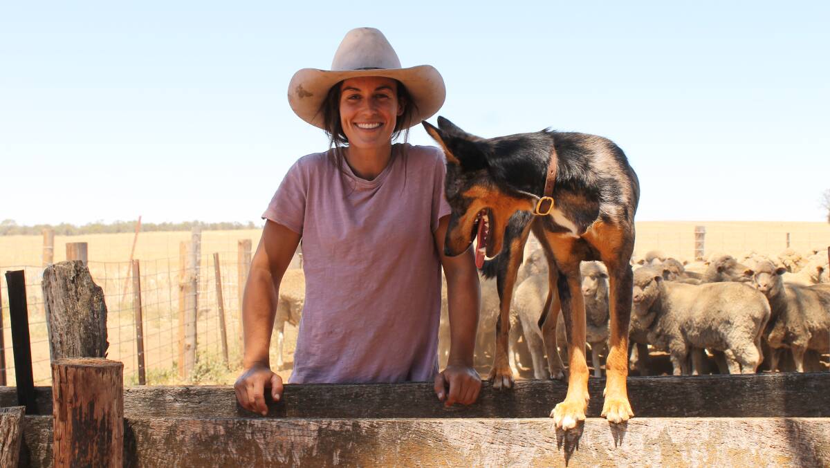 INFLUENCE: Nhill cropping and sheep farmer Grace McLeod wants people to see the positive side of farming. She has more than 12,000 followers on Instagram.
